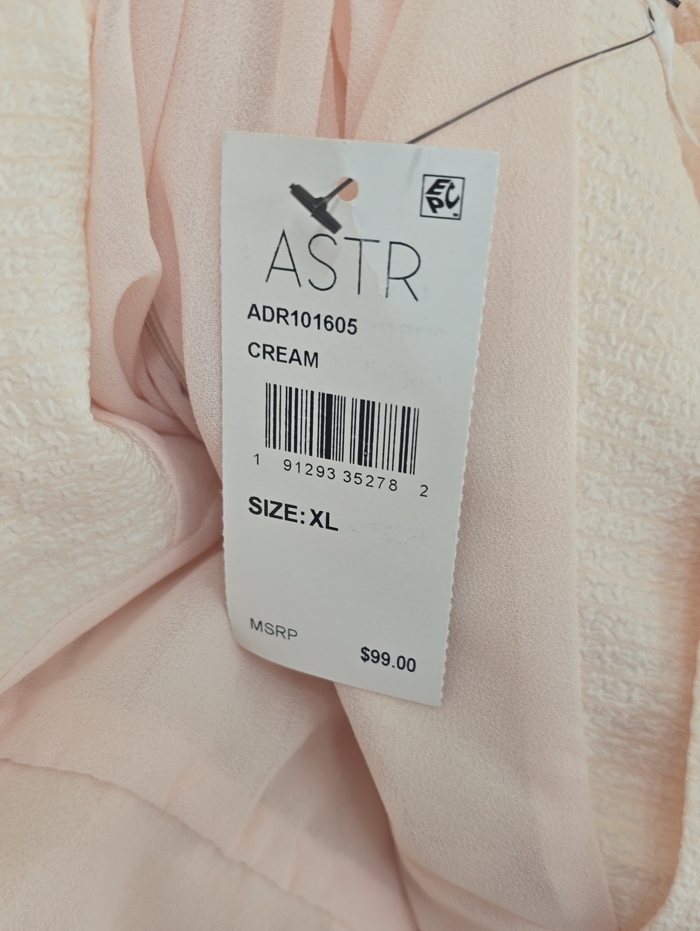 ASTR the Label Blush Pink Open-Back Midi Dress with Tie - Picture 3 of 10